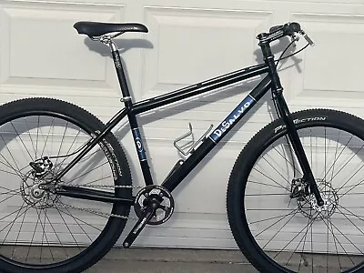 DeSalvo Single Speed Bicycle MTB 27.5” 650B Disc Wheels With Vicious Fork • $1350