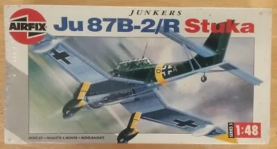 Airfix 1/48 JUNKERS Ju 87B-2/R Stuka Airplane Kit # 05100 SEALED • $16.15