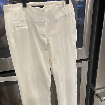 BCBG Max Azria  Carolyn  Ivory Wide Leg Pants Size Xs • $15