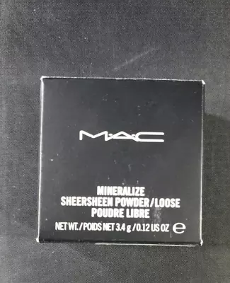 MAC Mineralize SheerSheen Powder/Loose Silver Aura Full Size [BNIB Sealed] 3.4g • $23.99