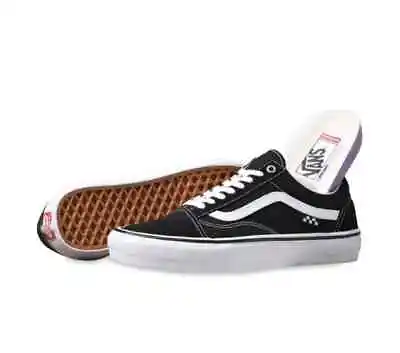 Vans Shoes SKATE Old Skool Black White Mens US Size Skateboard Sneakers • $149