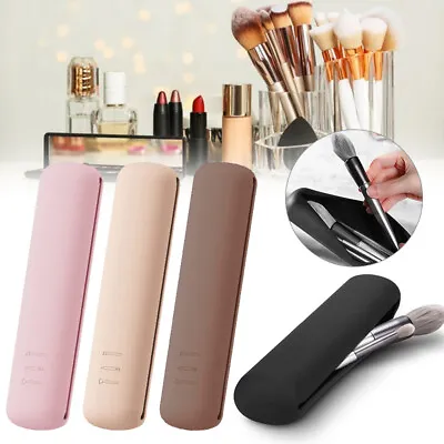 £5.03 • Buy Portable Cosmetic Bag Organizer Mini Makeup Brush Case Travel Holder Pouch