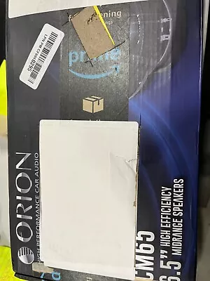 Orion Cobalt CM65 Set Of Speakers 6.5  Mid-Range Bullet 1000W Max 250W RMS 4 Ohm • $79.99