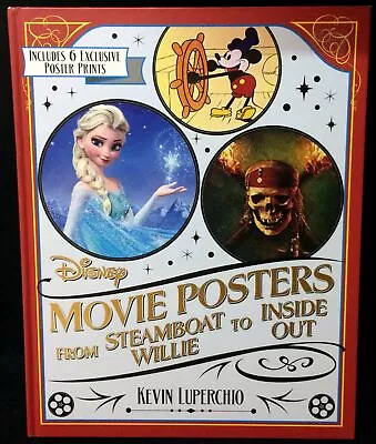 Disney Editions Movie Posters From Steamboat Willie To Inside Out • $75