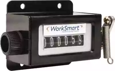 Value Collection 6 Digit Mechanical Display Stroke Counter Manual Reset • $18.33