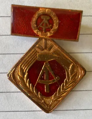 German Socialist Work Badge/Medal Labour/Activist Excellent Condition • £7