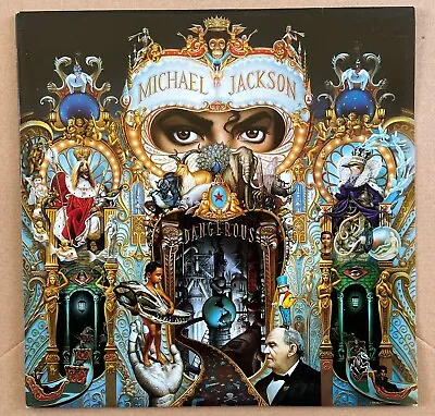 Michael Jackson - Dangerous Greek Press Double Vinyl Album • $25