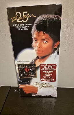 Michael Jackson Thriller 25 Anniversary Limited Edition Longbox • £2.20