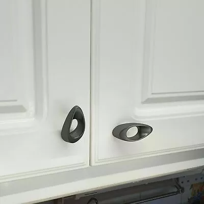 Liberty Knob Metal Kitchen Cupboard Cabinet Drawer Pull Handle Eyelet + Fixing • £1.98