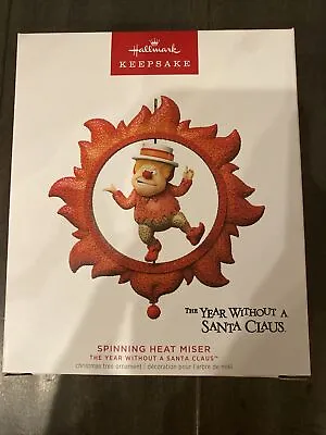 2023 Hallmark Keepsake The Year Without A Santa Spinning Heat Miser Ornament • $22