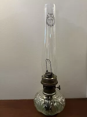 Vintage Aladdin Incandescent Oil Lamp Shelf Mantle Model 23 Burner Genie II Base • $175