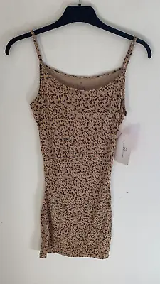 NEW Yummie Tummie Slip Dress Shapewear Size XS Leopard Print • £5