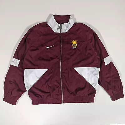 Vintage Nike Team Minnesota Gophers Windbreaker Jacket Basketball Mens L NCAA  • $75