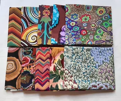 10 Fat Quarters - Brown Earth Tone Kaffe Fassett - FQ 18 X 22 100% Cotton Fabric • $32.99