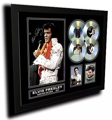 Elvis Presley Signed Limited Edition Framed Memorabilia • $129.99