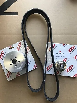 ZZPerformance M90 3.8L 3.5  Supercharger Pulley System W/ Hub + Belt Bonneville  • $195.30