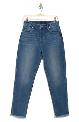 Lucky Brand Drew Mom Jeans High Rise Galveston Blue Denim Size 14 NEW • $39.99