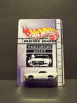 Custom HotWheels CHALLENGER And Package Of   Movie Metal    VANISHING POINT • $31