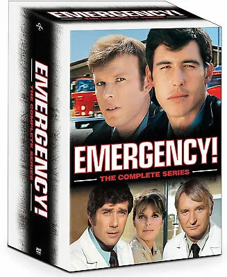 $45.95 • Buy Emergency Complete TV Series DVD Seasons 1 - 6 + Final Rescues BOX SET