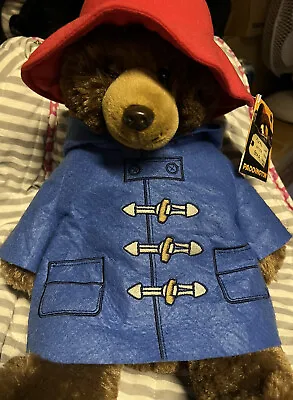 Paddington Bear Gosh Designs Soft Toy Plush Teddy Brand New With Tags  • £15