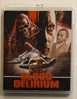 Blood Delirium 1988 Blu-Ray Widescreen Region Free Sleazy John Philip Law Cult • $25