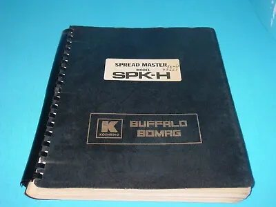 $14.95 • Buy Koehring Buffalo Bomag Spread Master Model SPK-H