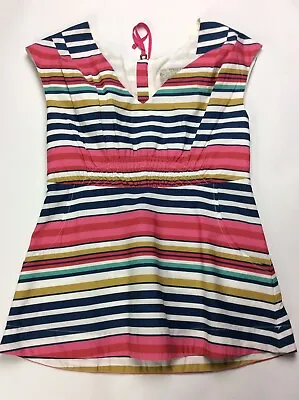 Tom Joules Womans Uk 8 Cotton Summer Top W Pockets Very Good Condition F/Post T4 • $16.01