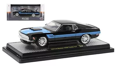 Ford Mustang Foose Gambler 514 1970 M2 Machines 1/24 Blue & Black Diecast R113 • $39.99
