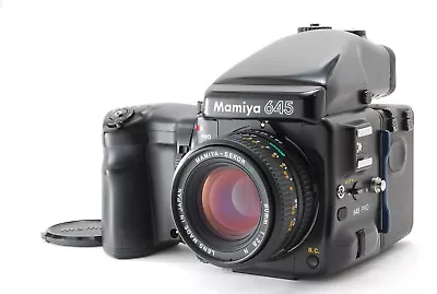 [N MINT] Mamiya 645 Pro Film Camera AE Finder 80mm F/2.8 N Lens Grip From JAPAN • $698.90