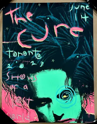 The Cure Art Print/poster 2023 Toronto First Edition #260/2750 Matt Ryan Tobin • $134.89