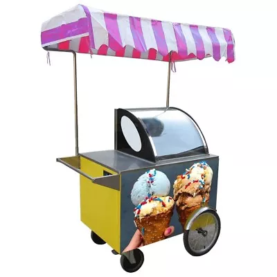 Kolice Gelato Hand Push Cart/Food Trailer/Street Food Vending Tricycle • $3800