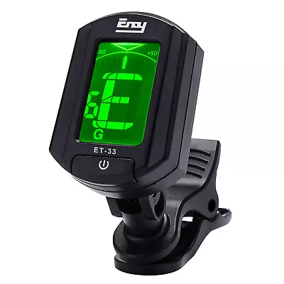 $9.79 • Buy ENO ET-33 Guitar Tuner Ukulele Bass Violin Chromatic LCD Clip-on Electronic