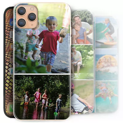 Personalised Phone Case For Motorola/Nokia Custom Hard Cover 1-6 Photo Collage • £6.49