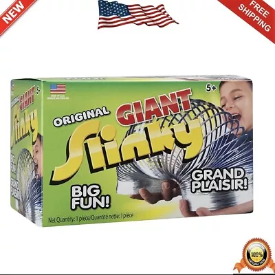 Slinky Brand The Original Giant Slinky Walking Spring Toy Big Metal Slinky • $14.99