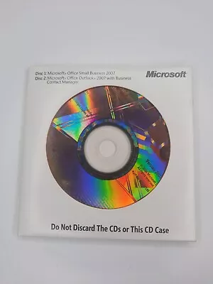 Microsoft Office 2007 Small Business And Business Contact Manager Edition Dell • $36.35