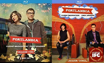 Portlandia Complete Season Two & Three Blu-ray Lot Of 2 - IFC Series - NEW • $54.23