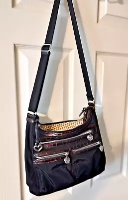 Brighton Shoulder Bag Large Multiple Pockets Good Condition • $12