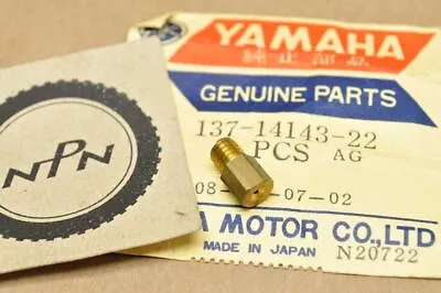 NOS Yamaha YD3 YDS3 YDT1 YM1 Carburetor Main Jet #110 137-14143-22 • $9.69