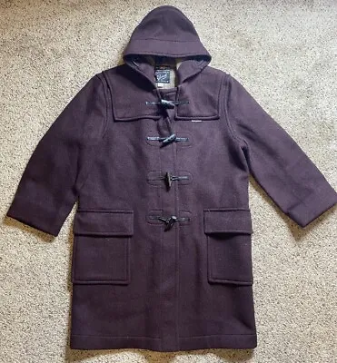Gloverall Original English Duffel Coat Men’s Wool Red Size 40 Jacket • $170