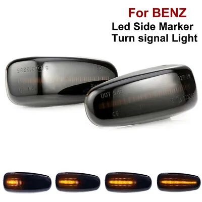 Led Dynamic Side Marker Turn Signal Light For BENZ W210 W202 W208 R170 Vito W638 • $24.29