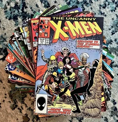 $13 • Buy Lot (100) 1980s & 1990s DC & MARVEL COMICS Uncanny X-Men, V For Vendetta +++