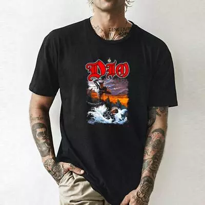 Vintage Dio Rock Band Dio Holy Diver T-Shirt Size S-5XL • $22.99