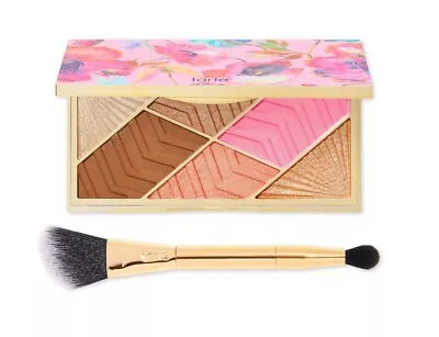 TARTE 2-Pc. Bloomin' Beauties Cheek Set - Cheek Palette And Brush • $51.19