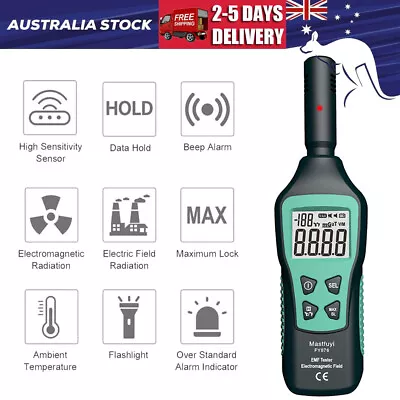 Portable EMF Meter Electromagnetic Field Radiation Detector Radiation Monitor AU • $32.99