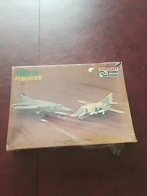 New And Sealed Vintage Hasegawa 1/72 MIG-27 Flogger D Model Plane Kit Minicraft • $8.42