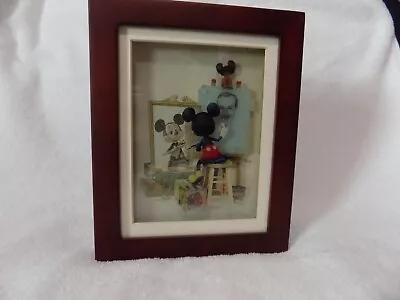 $80 • Buy Mickey's Self Portrait Jewelry Box & Limited Edition Self Portrait Fossil Watch 