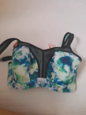 Panache Wired Sports Bra Digital Bloom 23ff BNWT Freepost • £17.99