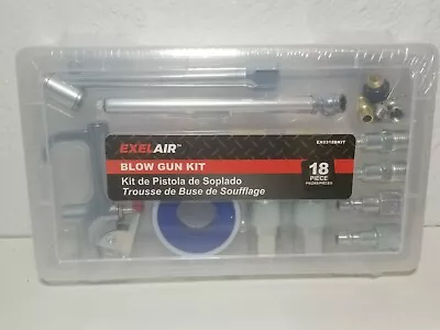 EXELAIR BY MILTON EX0318BKIT Blow Gun Kit150 Psi18 Pcs. (Vader) • $10.19