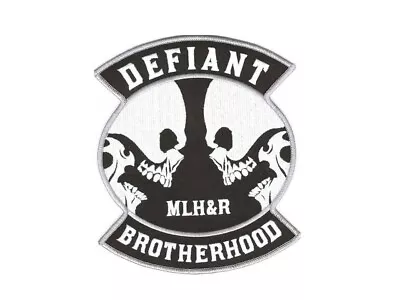 Defiant Brotherhood 6  Embroidered Vest Patch • $6.99