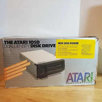 Atari 1050 5.25  Floppy Disk Drive (Power & Data Cables Included) See Notes • $185